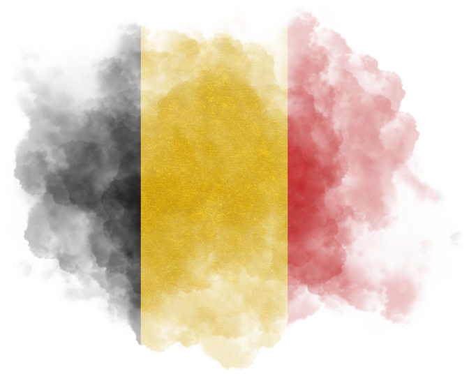 Belgium Brush Flag