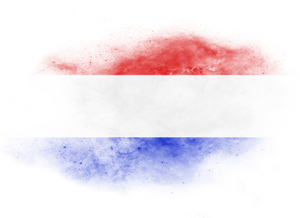 Netherlands Brush Flag